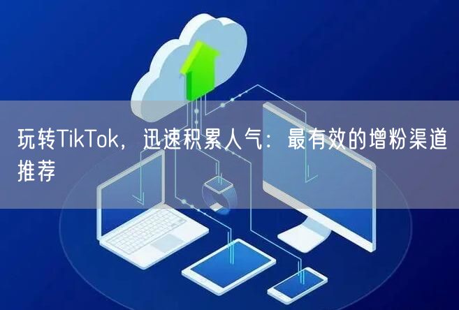 玩转TikTok，迅速积累人气：最有效的增粉渠道推荐
