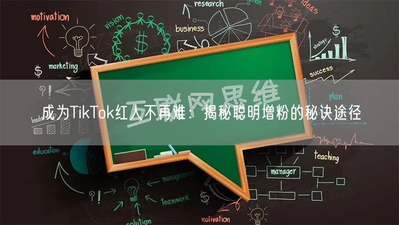成为TikTok红人不再难：揭秘聪明增粉的秘诀途径