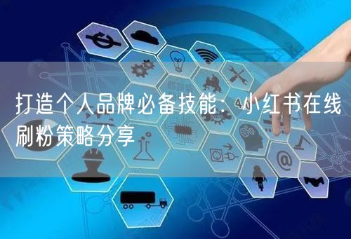 打造个人品牌必备技能：小红书在线刷粉策略分享