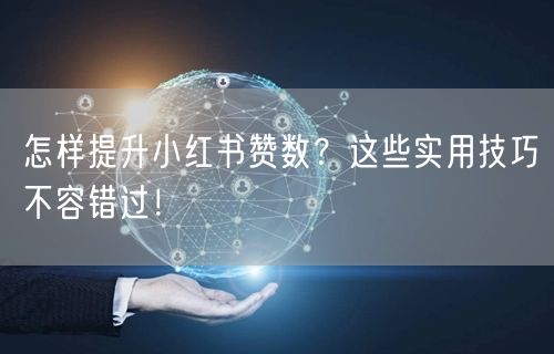 怎样提升小红书赞数？这些实用技巧不容错过！